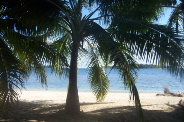 Modern day photograph of Southwestern Mindoro Island, Philippines
