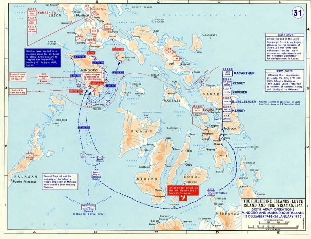 Sixth Army Operations, Mindoro and Marinduque Islands, December 1944