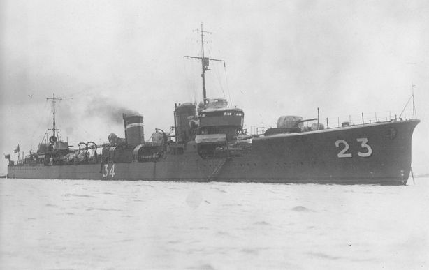  Imperial Japanese Navy destroyer Yuzuki.