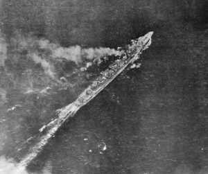 DD Shimakaze - off Leyte 11 November 1944