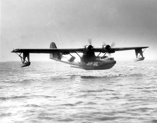 The Consolidated PBY Catalina was an American flying boat, and later an amphibious aircraft of the 1930s and 1940s produced by Consolidated Aircraft. It was one of the most widely used seaplanes of World War II. Catalinas served with every branch of the United States Armed Forces and in the air forces and navies of many other nations.